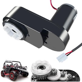 24V 3250RPM High Power Motor Gearbox Upgrade for Power Wheels,Go Kart Rear Side High Torque Motor for Ride On Car Truck Parts,Huffy Torex 4x4 UTV,ATV,150W,18V&20V,MY4845