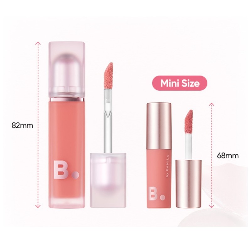 BANILA CO Sheer Velvet Veil Tint Mini 1.8g, Color:PK01 Ballerina
