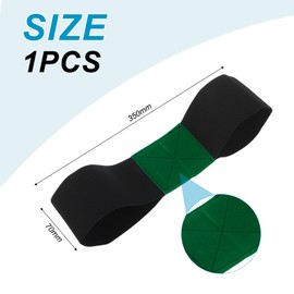 QUARKZMAN Golf Swing Trainer Aid, Swing Wrist Swing Alignment Corrector Posture Corrector Belt Swing Posture Arm Corrector Golf Swing for Beginners, Black/Green