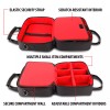 USA GEAR Switch Travel Case with Custom Storage Compartments for