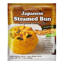 Quick & Easy Japanese Steamed Bun Sorghum Flour Mix Gluten-Free