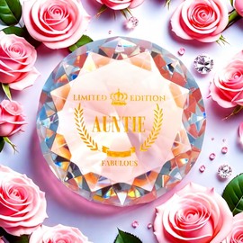 Auntie Gifts, Birthday Gifts for Auntie, Best Auntie Gifts, Aunty Gift, Gifts for Auntie,Mothers Day Gifts for Auntie, Christmas Aunt Gifts, Presents for Auntie Pink