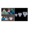 6pcs Forma De De Silicona De Resina De Fundición De
