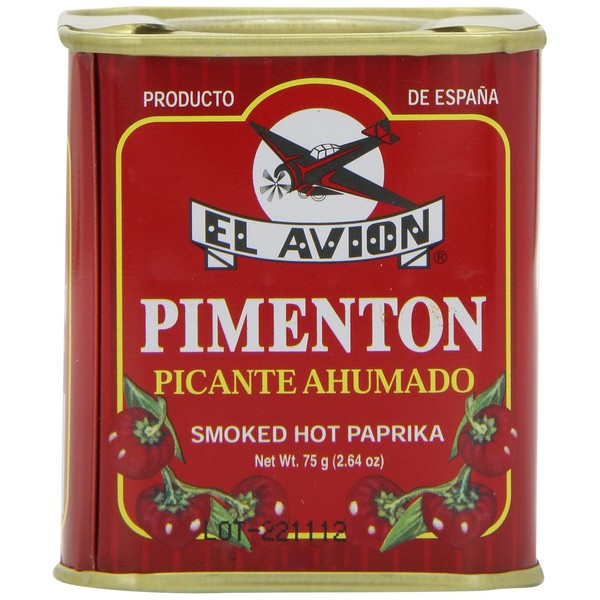 El Avion Smoked Hot Paprika - Pimenton Picante Ahumado