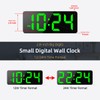 LED Digital Wall Clock with Large Display, Big Digits, Auto-Brightness,