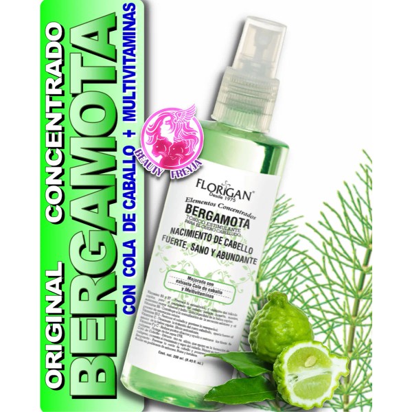 Tonico Bergamota Estimulante De Cabello Florigan 250 Ml