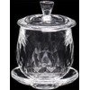 Houlu 1pc Crystal Glass Altar Cup, Holy Water Offering Cup,