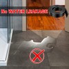 Tondiamo 72 Inch Black Shower Door Rubber Seal Strip