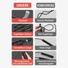 ALPHA PULL Adjustable Skipping Rope - Speed Rope Fitness Gym