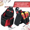 MELOTOUGH Small Electrician Tool Pouch for Tool Belt with Belt