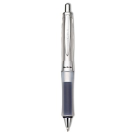 PILOT Dr. Grip Center of Gravity Refillable & Retractable Ballpoint Pen, Medium Point, Charcoal Grip, Black Ink, Single Pen (36180)