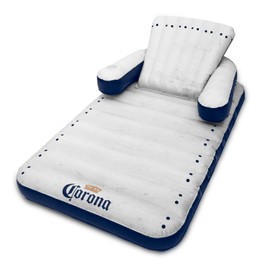 Corona Adirondack Pool Chair Float - Back, Leg, & Arm Rests, and Cup Holder - Pool Floating Chair for Adults