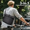 GXCROR Bicycle Handlebar Bag, 9 L, Bicycle Bag, Handlebar Bag,