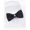 Rhinestone Bow Ties for Men Pre-Tied Bow Tie Banquet Bow