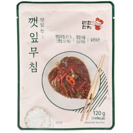 JaAeIn Seasoned Perilla Leaves Korean perilla leaves marinated in a spicy soy-based sauce. Traditional Korean side dish_120g