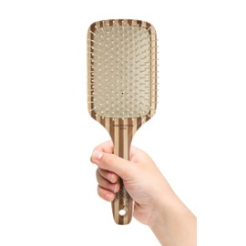 Olivia Garden Healthy Hair Eco-Friendly Bamboo Ionic Paddle Hair Brush (Large)