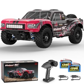 HAIBOXING 3100A 4X4 Off-Road Brushless RC Short-Course Truck, 1:14 Scale Fast RC Car, Max Speed of 42 km/h (or 60 km/h with 3S Battery), 4WD Electric Powered Remote Control Truck for Adults and Boys