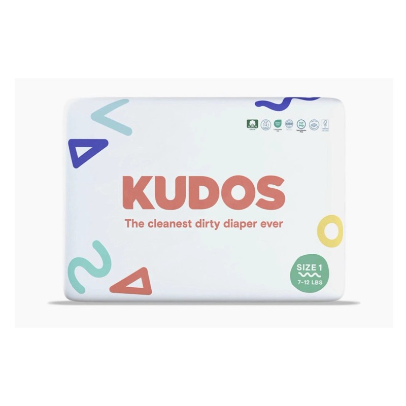 Kudos Diapers Size 1 =70 Diapers(2pack)