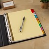 Avery 8-Tab Binder Dividers, Insertable Multicolor Big Tabs, 1 Set