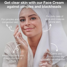 Face Cream 500 ml | Face Cream Men & Women with Impure, Oily, Dry Skin & Combination Skin | Cream for Pimples & Acne Prone Skin | Moisturising | Tea Tree Oil