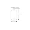 Empty Shampoo Bottles - 8 oz - 3 Pack -