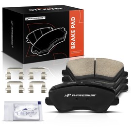 A-Premium Front Ceramic Disc Brake Pads Set Compatible with Hyundai Elantra GT 2016 & Kia Forte 2017-2018, Forte Koup 2017, Forte5 2017-2018, 4 Pcs