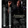 TRIPLEIGHT Dynasty A-FLOW BLACK LINE Soft Darts Barrel Assega Leonardo