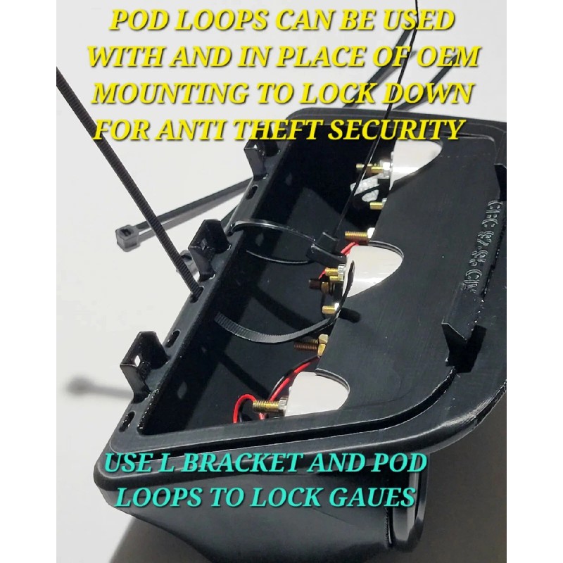 CBC 92-95 Civic EG Dash Vent RHD 3 Gauge Pod