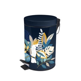 Douceur d'Intérieur 1801404 Bin, Metal, Multicoloured, 3L