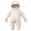IBOBOOM Baby Snowsuit Girl Infant Winter Clothes Boy Jacket Newborn