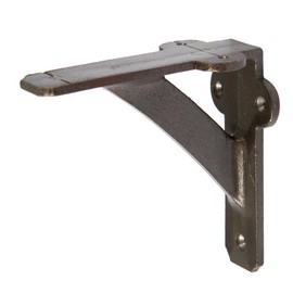 Hammer and Tongs - Iron Shelf Bracket - D100mm - Raw