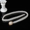 ESJNNK Women's Pearl Decorative Cord Yukata Belt Decoration Belt Belt