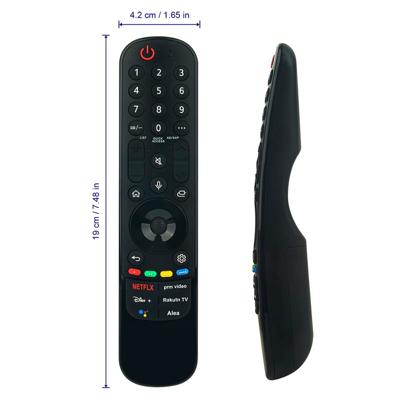 New Replacement AKB76039902 MR22GA Universal Remote Control Fit for LG