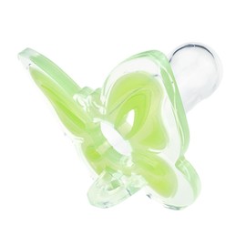 Rearz Pacifier Addict - Enigma - Adult Silicone Butterfly Pacifier (Green) (1 Piece)
