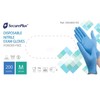 SECURE PLUS Nitrile Exam Gloves Disposable Gloves，Cleaning Service Gloves ，Boxed