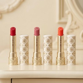 Special Versailles Glow Shine On Lipstick Cat Lip Balm Refill Set (+Lipstick Pouch Keyring) 27. Salon de Te / 기획 베르사유 글로우 샤인 온 립스틱 고양이 립밤 리필 세트 (+립스틱 파우치 키링 ) 27. 살롱 드 떼