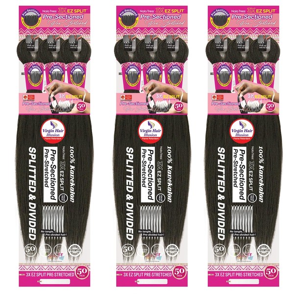 MULTI-PACK DEAL 3PACK! Janet Collection Nala Tress 3X EZ SPLIT