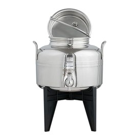 BREWBUILT Sansone Fusti Tank | Stainless Steel | Made in Italy | Welded Handles | 5 L