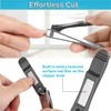 YUENTOEN Nail Clippers, 2 Pack Stainless Steel Sharp Fingernail Clipper