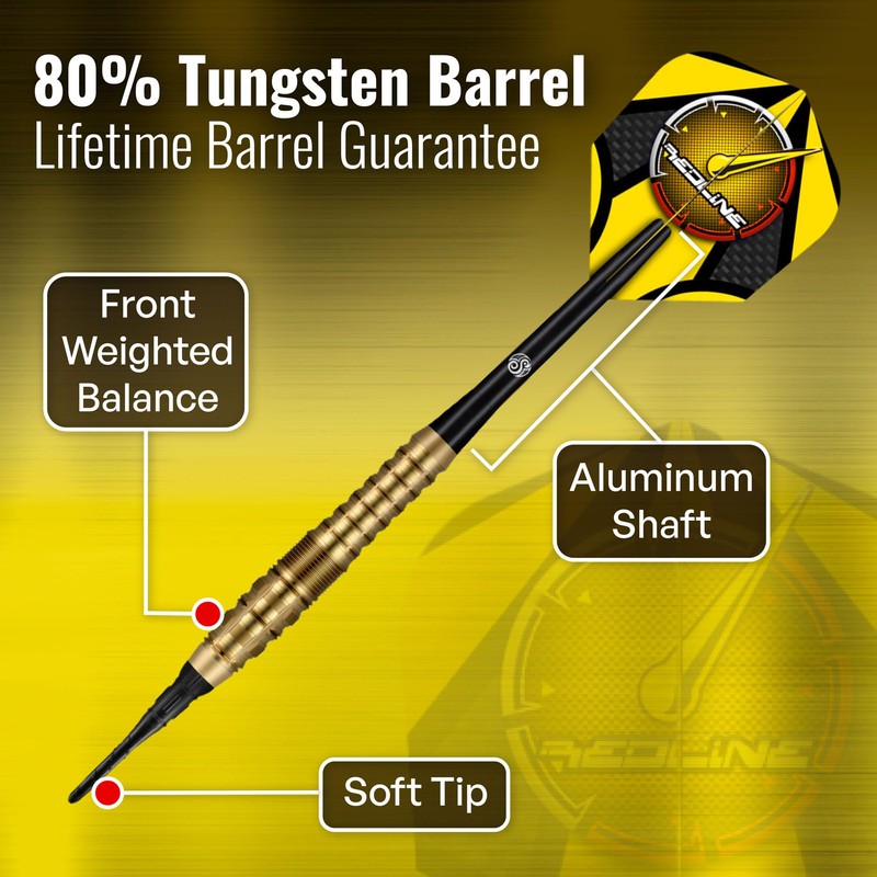 Shot! Redline Gizmo 80% Soft Darts