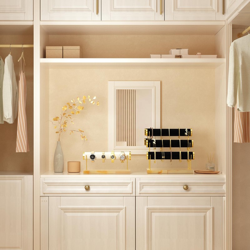 ProCase 腕時計とブレスレットホルダースタンド アクセサリー保管 取り外し可能 ディスプレイ おしゃれ