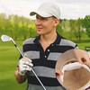 FUNNTY 100 Pcs Hat Sweat Liner Golf Absorbent Sweat Pad