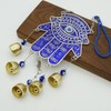 Zingtsing Evil Eye Wall Hanging Decor Turkish Hamsa Hand Wind