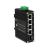 Mini Industrial 4 Port 10/100/1000Mbps Gigabit Ethernet POE + Switch