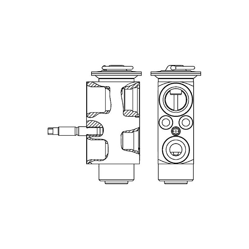 MAHLE AVE 113 000P Expansion Valve and Orifice Tube Behr