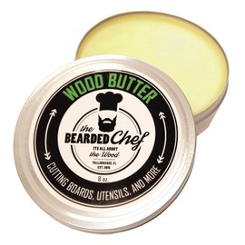 The Bearded Chef Oil & Wood Butter Combo Kit - Made in The USA - Butter Blocks, Cutting Boards, Utensils