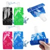 4 x Foldable Sports Water Bottle, 500 ml, Reusable Water