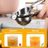 Beeyoka Lemon Squeezer Stainless Steel,Premium Manual Fruit Juicer with Heavy