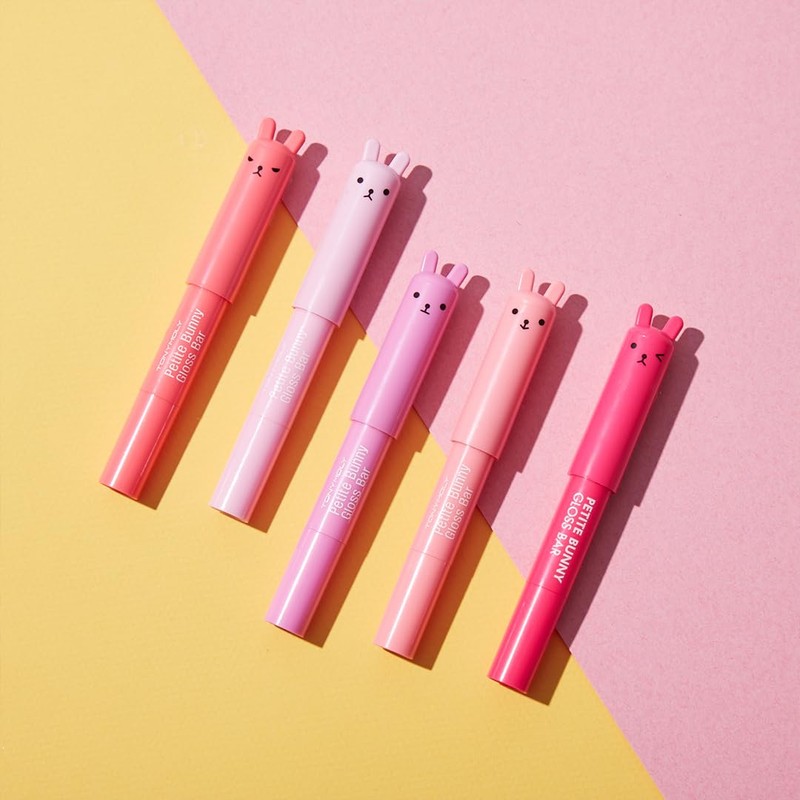 TONYMOLY Petit Bunny Lip Gloss for Women, Long Lasting Lip