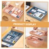 Ciieeo 4pcs Multifunctional Desk Organizer Versatile Storage Compartment for Vanity